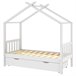 Estructura De Cama Infantil 166x87 Blanco