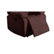Sillón relax de tela CHEF2 Chocolate