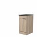 Módulo bajo FUMAY de 40cm con cajón y 1 puerta Roble