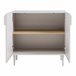 Aparador Starvili con 2 puertas MDF [en.casa] 76 Beige
