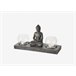 Porta velas BUDDHA color marrón Marron