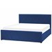Beliani Cama con almacenaje Terciopelo ROCHEFORT 170x214 Beliani Cama con almacenaje Terciopelo ROCHEFORT 170x214 Azul Marino
