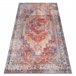 Alfombra lavable ANDRE 1684 Marco vintage 120x170 Rojo