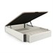 Canapé Luxury Premium 3D 135x190 Blanco/ Gris