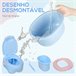 Orinal Infantil TPE, Plástico HOMCOM Azul