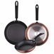 Bateria de cocina 7 piezas con juego de sartenes Multicolor