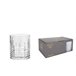 Set 6 vasos Whisky modelo PRISMA  Transparente