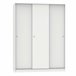 Armario Grande Tibet 3 Puertas Correderas 150 Blanco