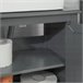 Armario para el Debajo del Lavado 2 Puertas FRG202-W SoBuy 60 Gris Oscuro