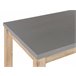 Beliani Conjunto de comedor OSTUNI Gris