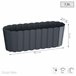 Jardinera para balcón BOARDEE BASIC 7,9L Antracita