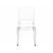 Beliani Silla para eventos WESTBRIDGE Transparente