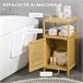 Estantería para Baño Bambú kleankin, hogar - baño 33 Marron