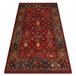 Alfombra de lana OMEGA PARILLO Marco 200x300 Rojo
