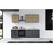 Cocina GILDA 2.0 derecha Cocina GILDA 2.0 derecha Madera/ Gris Oscuro