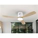 Lámpara Ventilador Metal Serie Siroco Blanco