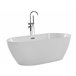 Beliani Bañera independiente NEVIS 75x150 Beliani Bañera independiente NEVIS 75x150 Blanco