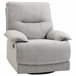 Sillón Reclinable Poliéster, Espuma, Tablero Multicapa HOMCOM Gris