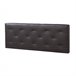 Cabecero tapizado Rombo 140x60 cm 150 Chocolate