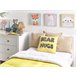 Beliani Cojín decorativo RADZKOT 40x40 Amarillo