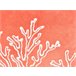 Beliani Cojín decorativo NORI 45x45 Naranja