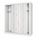 Armario Dormitorio Sava 2 Puertas Correderas Blanco