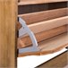 Banqueta Zapatero de madera Natural
