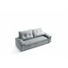 Sofá cama MIXX con almohadas de respaldos Gris
