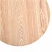 Mini mesa IRIS madera y metal 38x50cm Natural