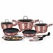 Batería de Cocina Berlinger Haus AT-6044 Rosa