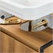 Armario para Lavabo 1 Estante 2 Puertas BZR63-PF SoBuy Natural