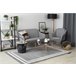 Alfombra HAMPTON cuadro 160x220 Gris