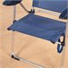 Aktive Silla plegable de playa con 4 posiciones Azul