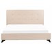 Beliani Cama con somier Poliéster AMBASSADOR 172x216 Beige
