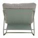Sillón de jardín ROCKY color beige Blanco