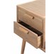 Banco De Madera De Mango Natural Con Patas Y 2 Sillas Natural