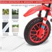 Moto Eléctrica para Niños PP, Metal HOMCOM Azul