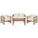 Beliani Conjunto longue ANTRIA Beige