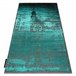 Alfombra DE LUXE moderna 2083 Ornamento vintage - Structural 200x290 Amarillo