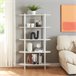 Librería Øvre con 5 estantes metal 80 Blanco