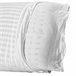 Almohada de Látex Perforada con Funda 150x35 Blanco