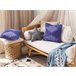 Beliani Cojín decorativo RHOEO 45x45 Azul