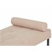Beliani Chaise longue Bouclé CHINON Beige