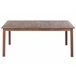 Beliani Conjunto de comedor CESANA Marron