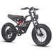 FAFREES F20 Ultra Bicicleta Eléctrica - Motor 750W Negro/ Rojo