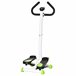 Máquina de Step Acero, ABS HOMCOM, deportes y ocio - fitness Blanco