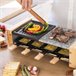 Raclette de madera Cheese&Grill 8400 Wood MixGrill Cecotec Negro