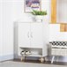 Mueble Zapatero Melamina, Madera HOMCOM 60 Blanco