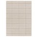 Alfombra de estilo escandinavo MOLIER - ATTICGO 160x230 Blanco