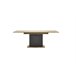 Mesa extensible SION color antracita y roble Negro/ Madera